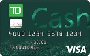 td cash credit card