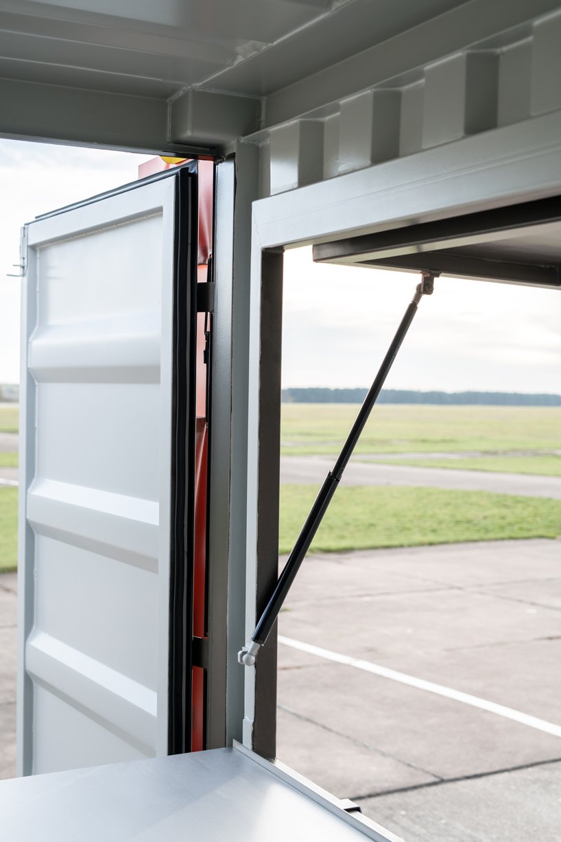 walkingboxes are sustainable food trucks made from shipping containers designboom