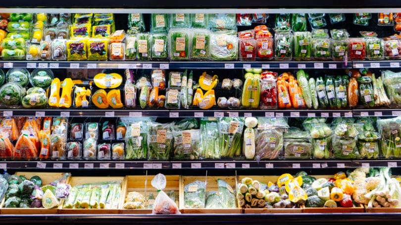 Grocery Store Fresh Produce Vegetables