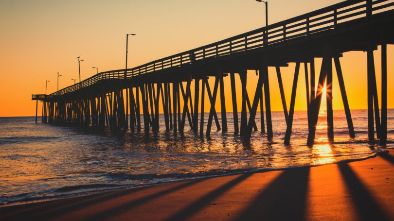 Virginia Beach Sunrise 15th Street Pier