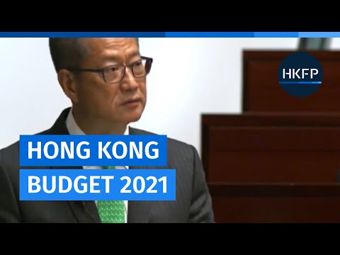 Finance chief Paul Chan delivers Hong Kong 2021 Budget