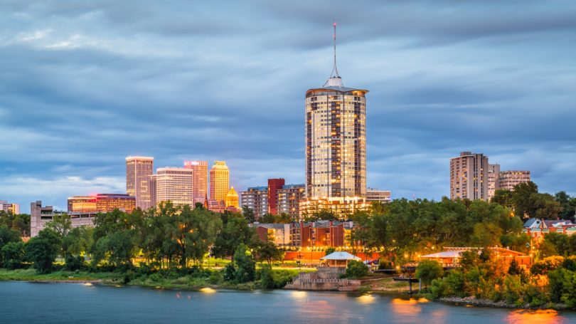 Tulsa Oklahoma Downtown Skyline