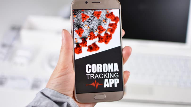 Corona Virus Contact Tracing App Tracking