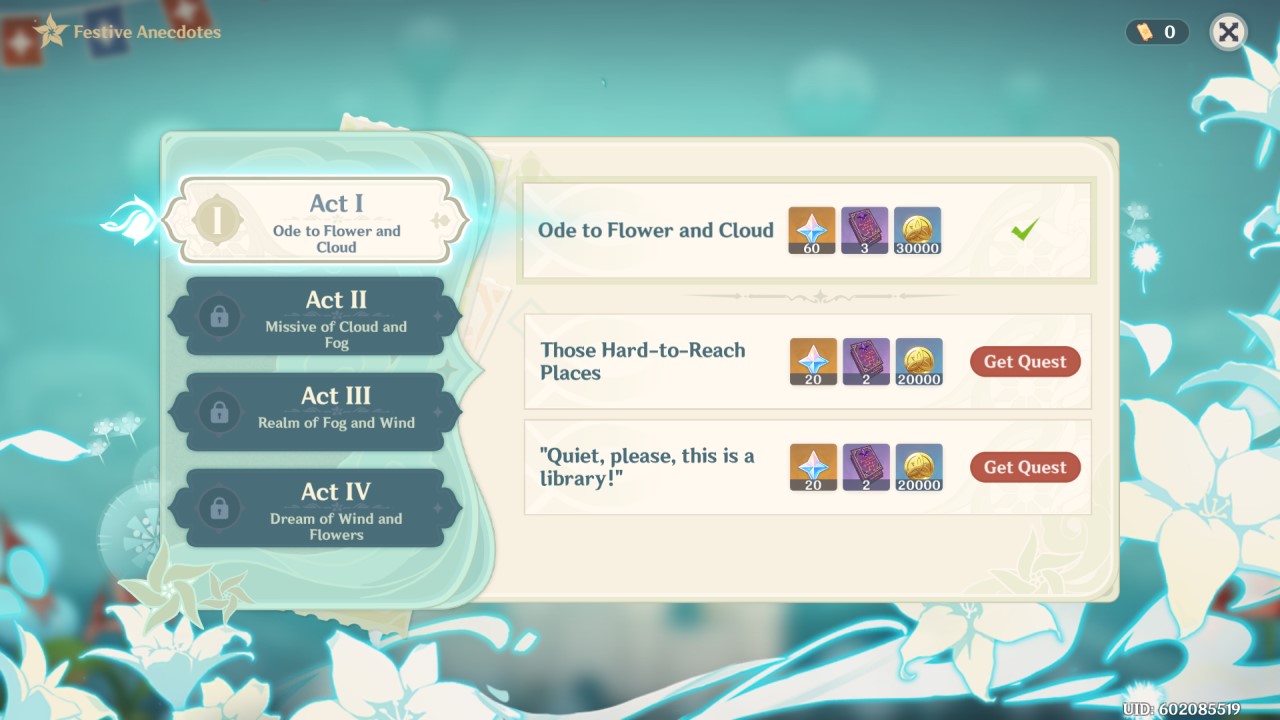 Genshin Impact Invitation to Windblume Event Guide genshin-impact-windblume-festival-festival-anecdotes