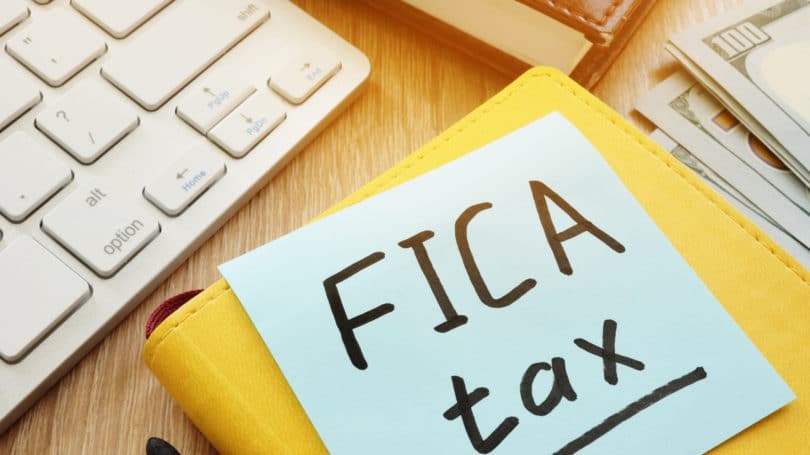 Fica Tax Post It Keyboard