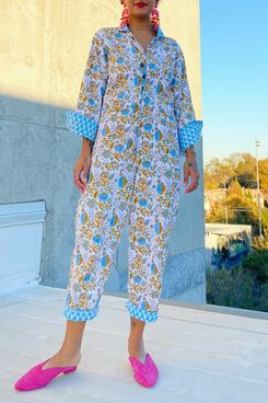 SZ Blockprints Jumpsuit In Padra Print