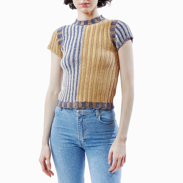 Eckhaus Latta Two Tone Tee