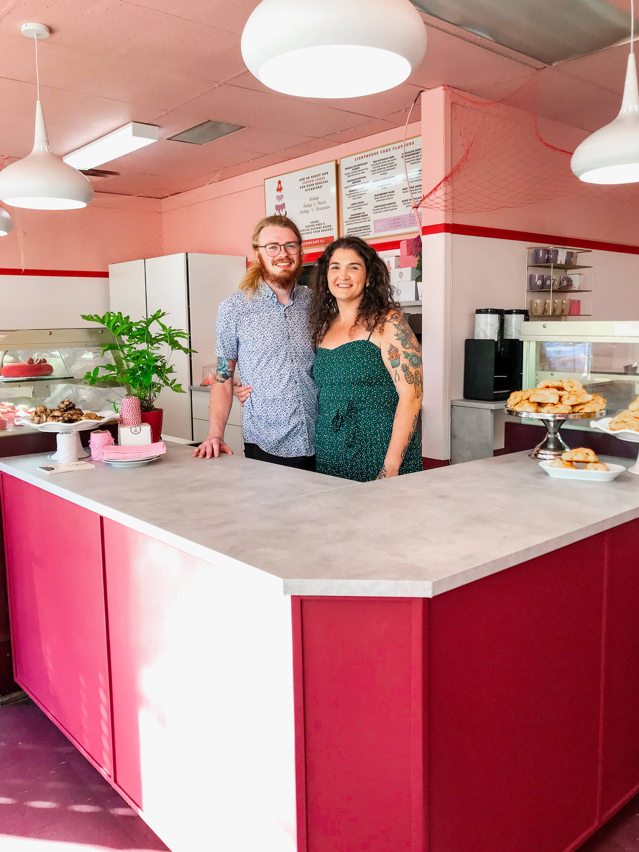 Lighthouse Cake Company owners Richard Martin and his wife, master baker Vikki Smith, took part in a recent episode of the Project Bakeover, which airs on the Food Network. (Photo courtesy of Food Network Canada)
